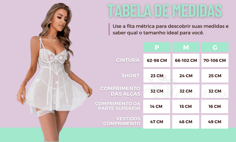 Conjunto Sedução Absoluta - Lace Euphoria - You Plena