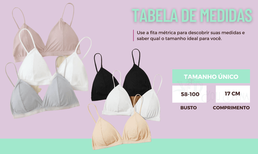 Conjunto Delicate Triangle (3 Peças) - You Plena