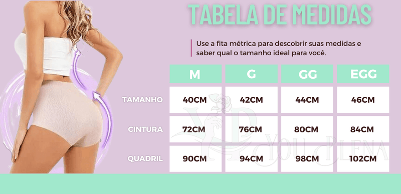 Calcinhas Ventti - Bumbum Firme e Barriga Disfarçada (COMPRE 2 LEVE 3) - You Plena